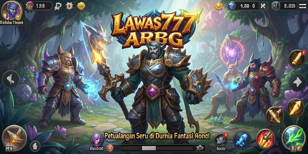 Tampilan gameplay LAWAS777 yang menegangkan dan seru dalam pertempuran ARPG.