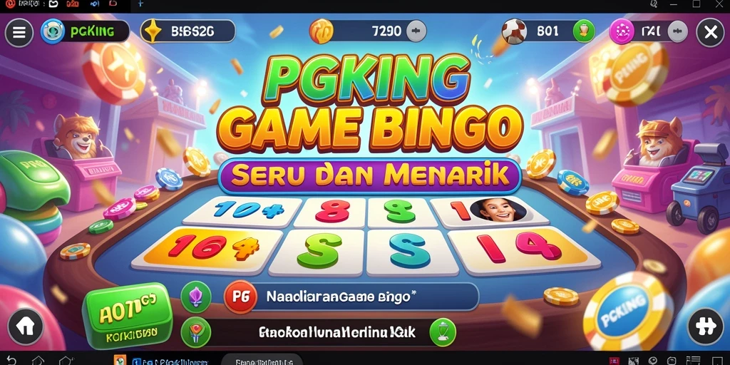 Tampilan gameplay Bingo yang menarik di PGKING.