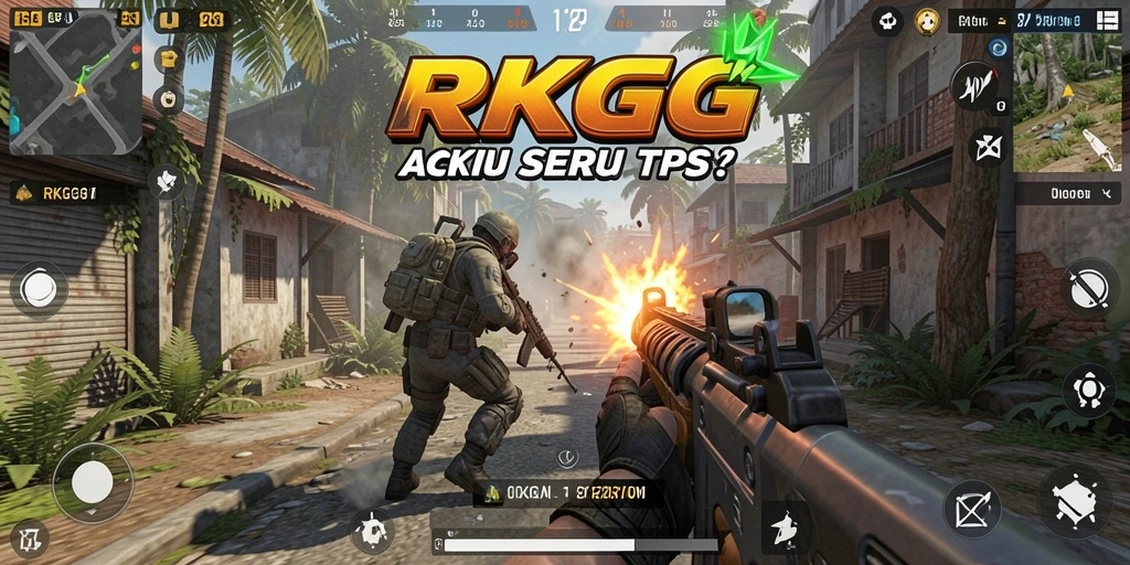 Screenshot gameplay RKGG yang menampilkan aksi pertempuran seru.