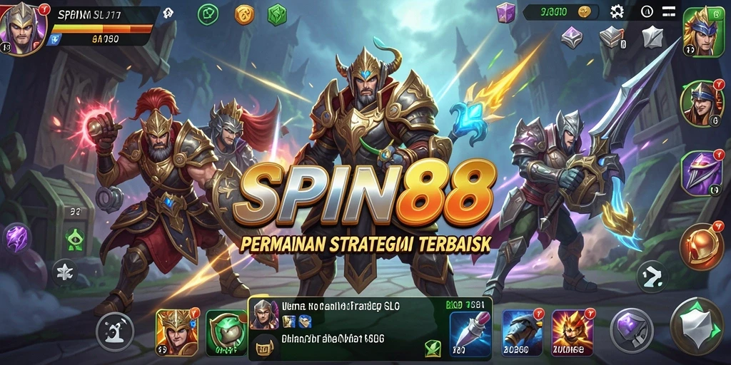 Tampilan menarik dari gameplay SLG SPIN88 yang intens.